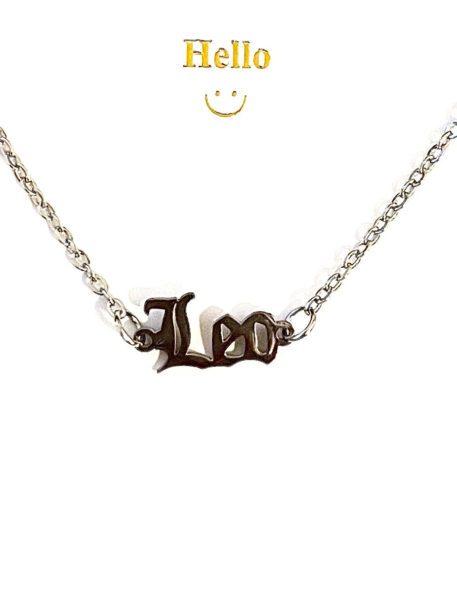Zodiac Necklace Silver