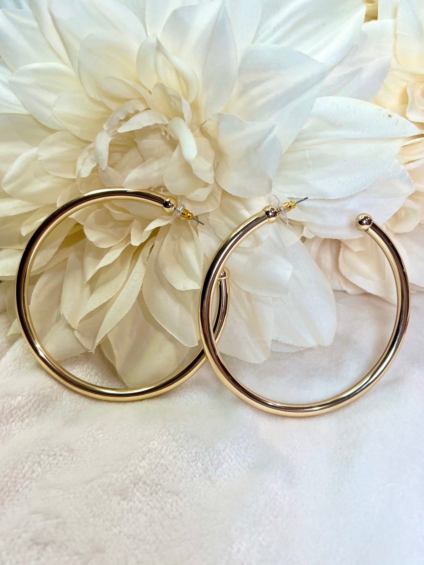 Sasha Gold Hoops