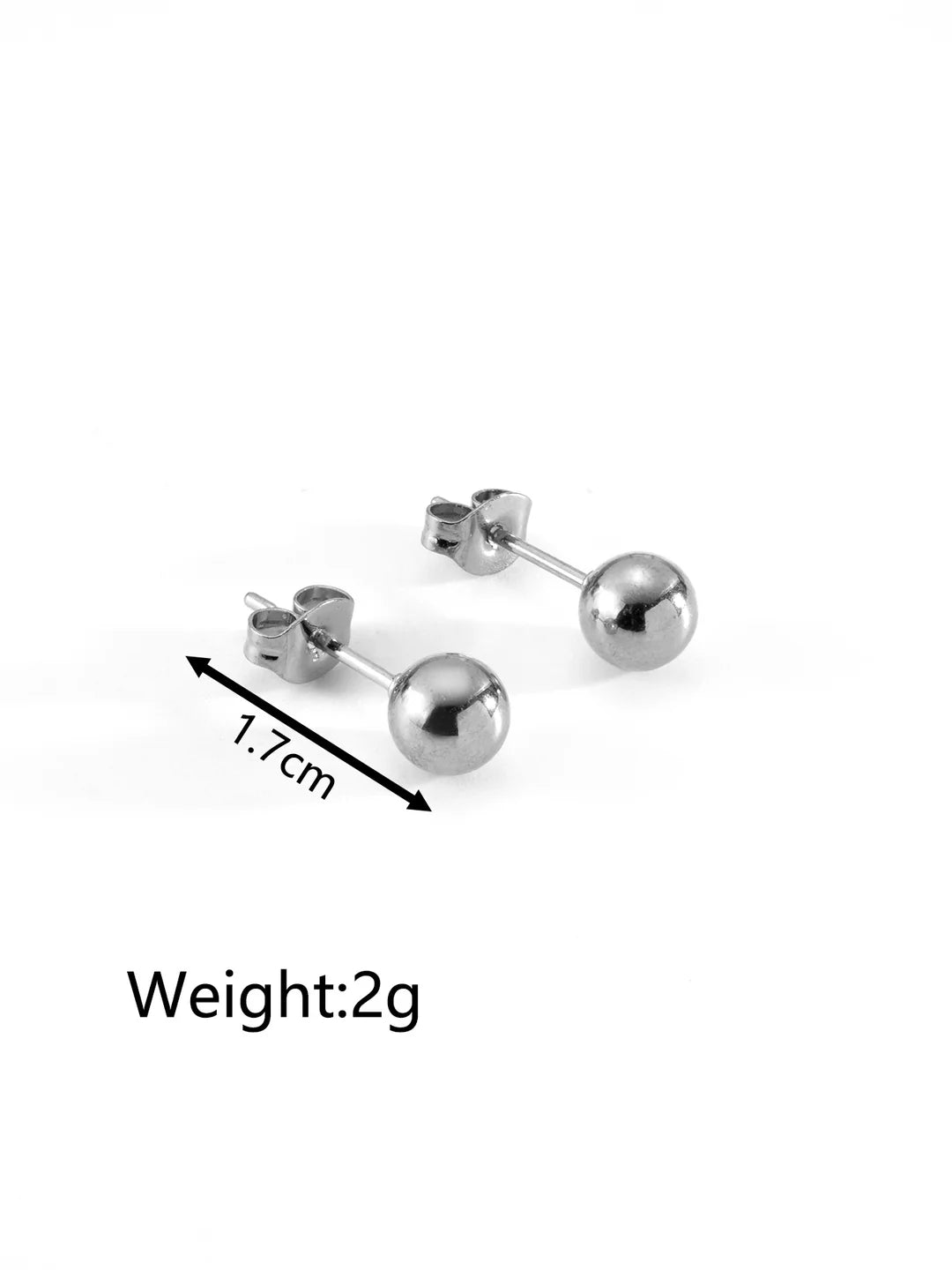 Steel Ball Earrings