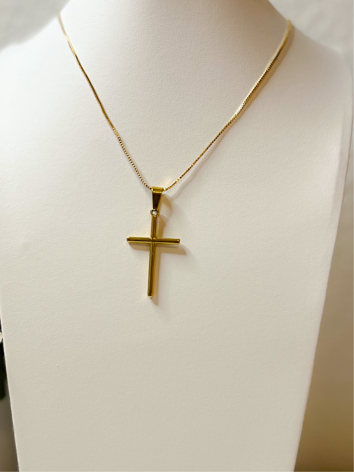 Gold Cross Necklace