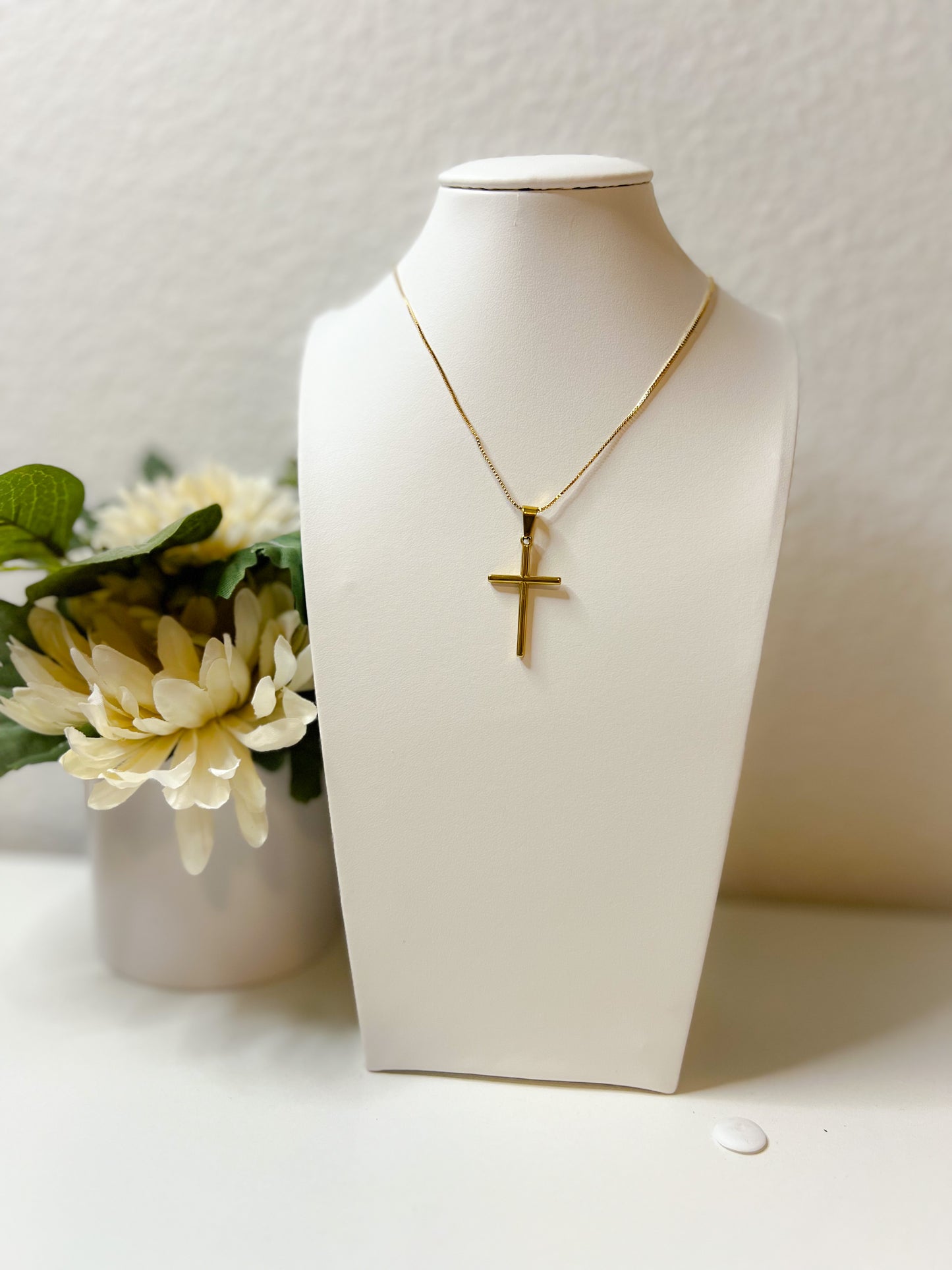 Gold Cross Necklace