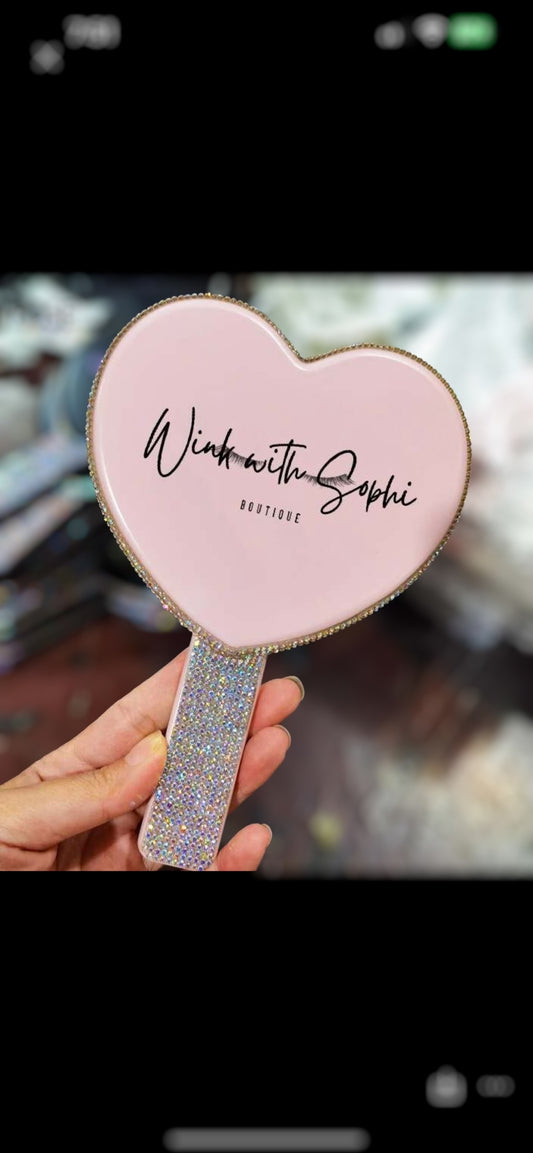 Wink with Sophi Heart Mirror