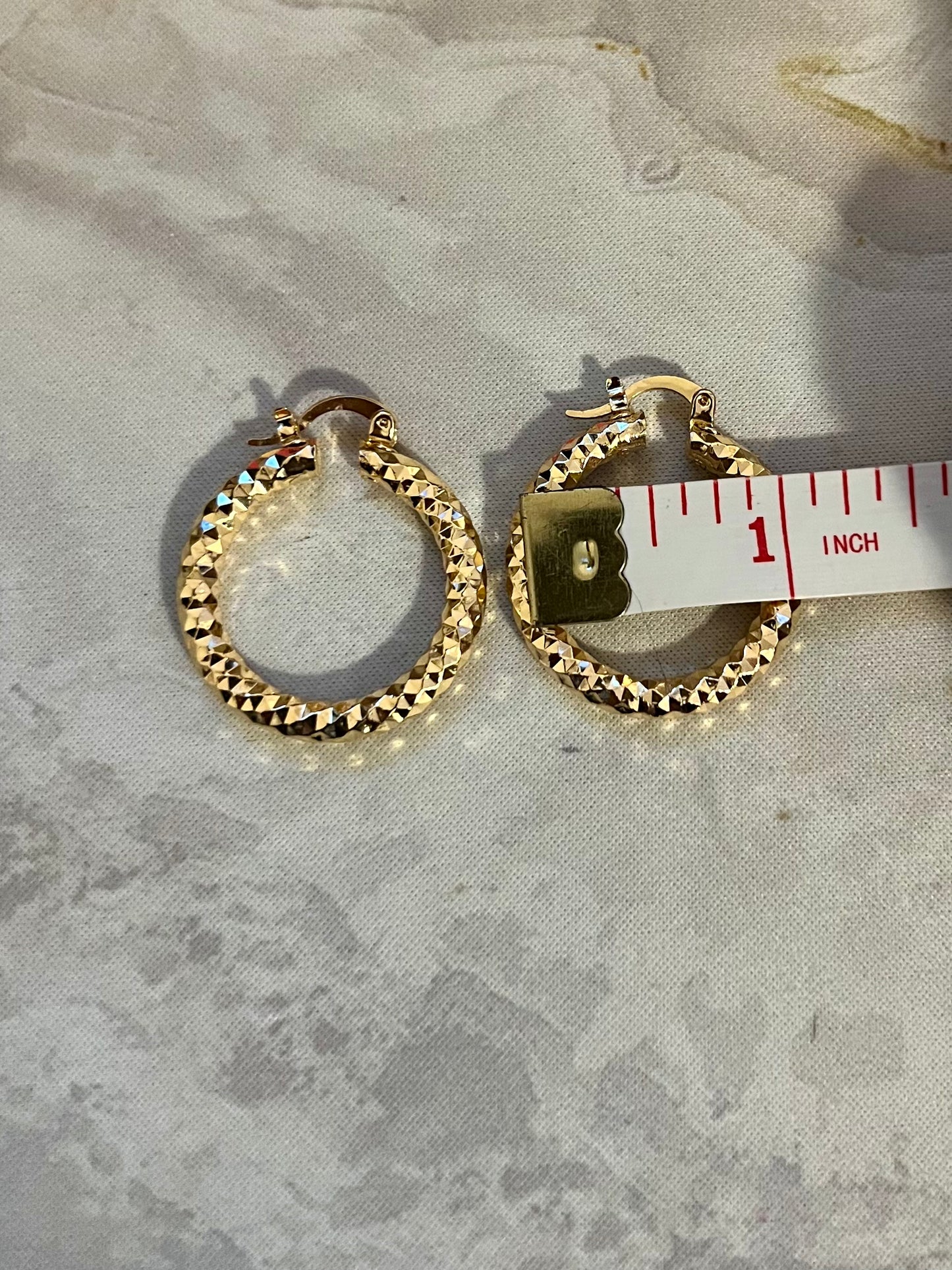 Chic Gold Hoop Earrings