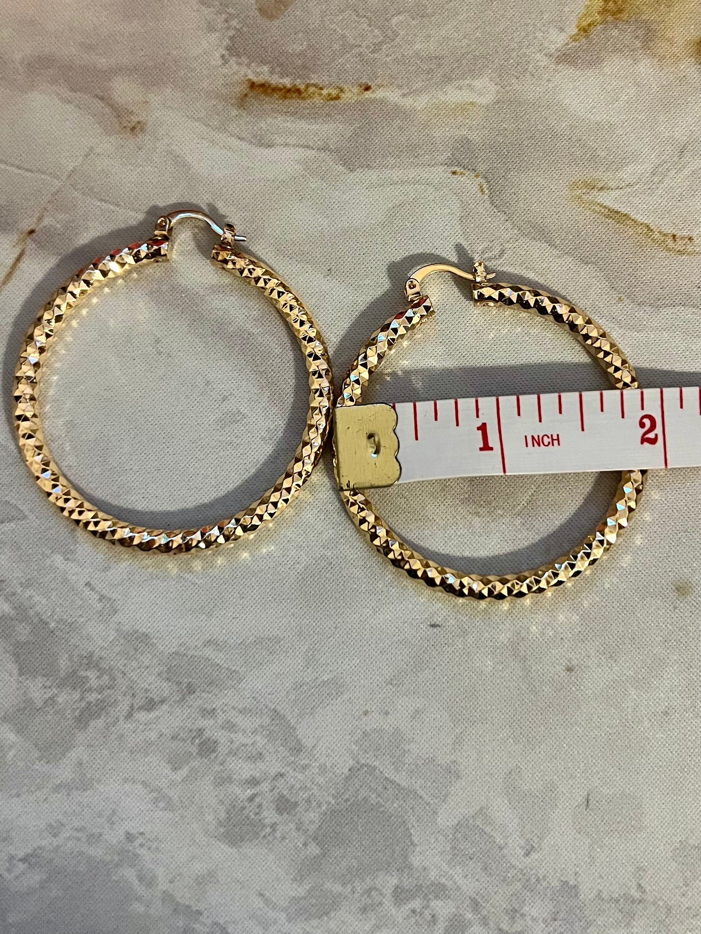 Chic Gold Hoop Earrings