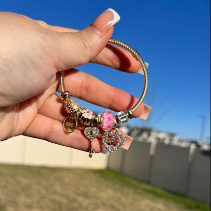 Key to My Heart Charm Bracelet
