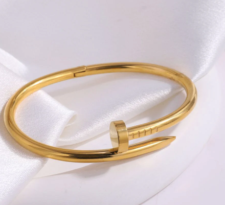 Gold/Silver Modern Nail Cuff