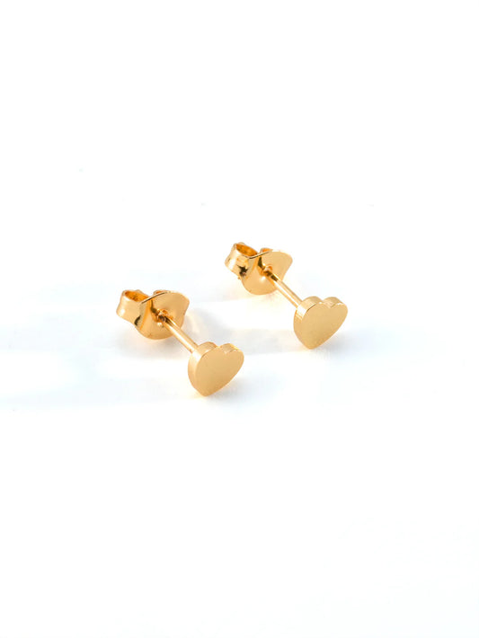 Heart Stud Earrings